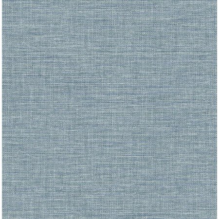 MANHATTAN COMFORT Portsmouth Exhale Sky Blue Texture 33 ft L X 205 in W Wallpaper BR4014-26459